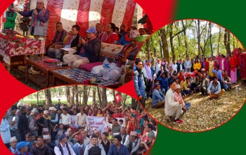 चुनाव नजिकिएसंगै बैतडीका गाउँगाउँमा राजनीतिक दल 